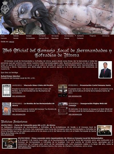 nauguración Página Web del Consejo