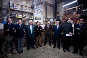 Parcial de algunos de los asistentes al acto