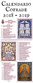 CALENDARIO COFRADE 2018-2019